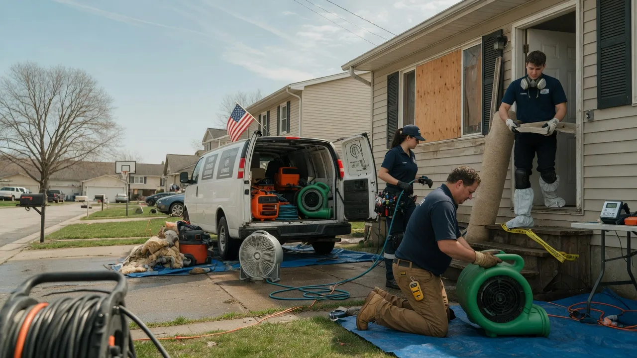 Water Damage Restoration in Saxis, VA near me